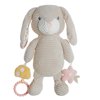 Modern Moments by Gerber Baby Boy or Girl Plush Sensory Activity Toy, Off-White Bunny