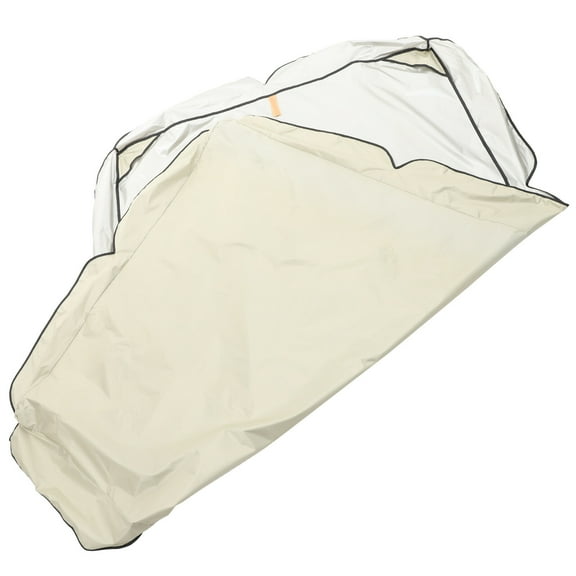 Swing Canopy Replacement, 1PC 3- person swing canopy replacement Porch Cover for Furniture 195x125cm ( Beige )