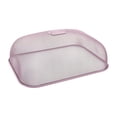 thumbnail image 4 of Cubierta de malla metálica para alimentos. Fácil de limpiar. Protege contra moscas. Protege verduras, plantas y frutas. Rosa, 4 of 9