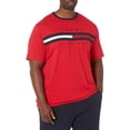 thumbnail image 1 of Camiseta Tommy Hilfiger Signature Stripe para hombre roja 3XL Tall, 1 of 3