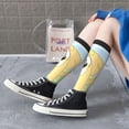 thumbnail image 5 of Masiiu Bluey Print Adult Crew socks, Comfortable Novelty Colorful Patterned, Breathable, Stylish Colorblock for Men Women, 5 of 6