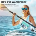 thumbnail image 2 of Riñonera impermeable Niveaya IP68, paquete de 2 con funda de 22 cm, 2 of 6