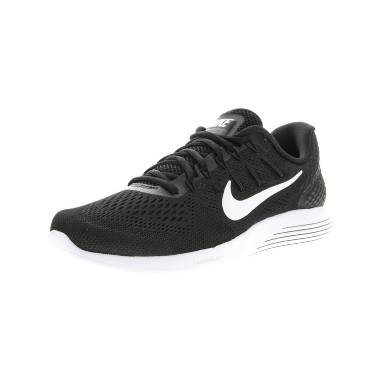 Nike Men's Lunarglide 8 Black / Ankle-High Running Shoe - 8.5M -