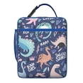 thumbnail image 5 of Dinosaur Lover Insulated Lunch Box Men Reusable Lunch Bag Water-Resistant Portable Lunch Bag School Hiking, 5 of 6