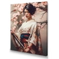 thumbnail image 2 of DESIGN ART Designart "Samurai Beauty" Fashion Woman Canvas Print 16 in. wide x 32 in. high, 2 of 5