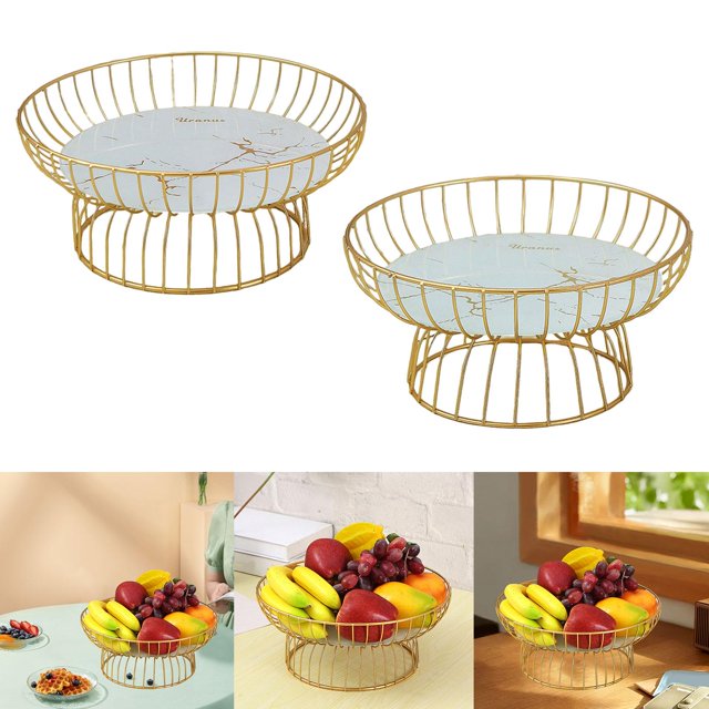 de Cestas de Frutas Modernas, Soporte para Pasteles, Plato de Un Solo Nivel, Cesta de Almacenamiento para Mesa, Armario para Fiestas de Cocina, Barra 30cmVidrio 25cmVidrio Macarena canasta de frutas