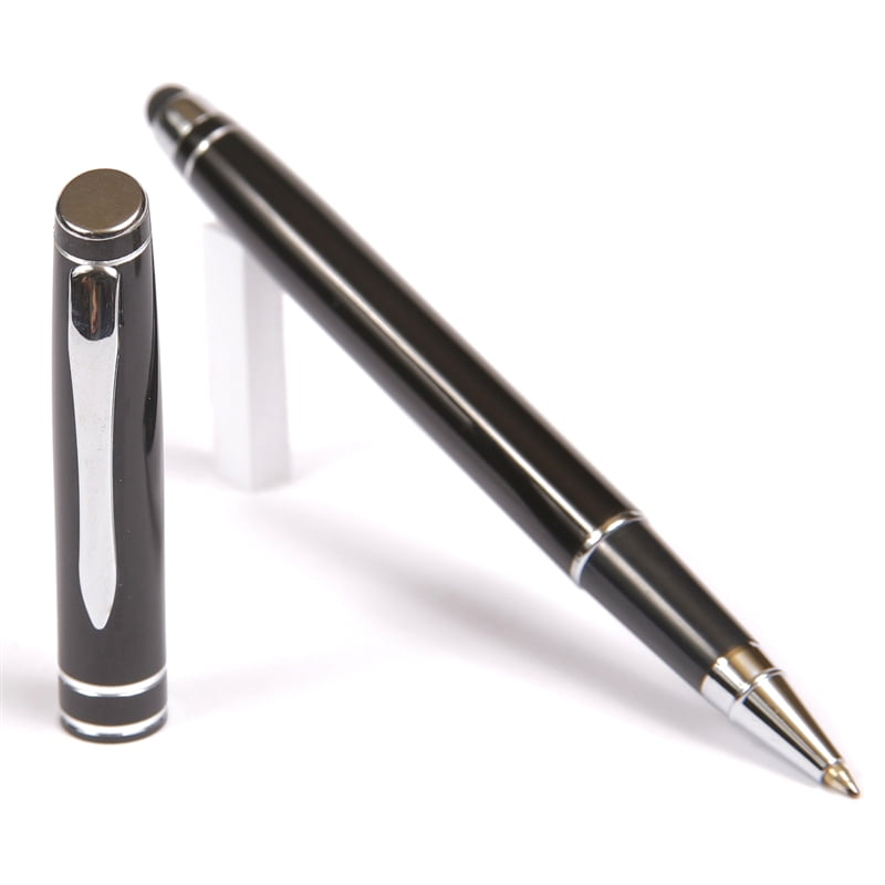 D200 Black Rollerball Pen with Stylus