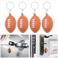 thumbnail image 5 of Paquete de 20 Llaveros de Pelota de Rugby para Regalos de Fiesta, Pelota AntiestréS de Rugby, Premio de Escolar, Decoraciones de Centro de Mesa Deportivo, 5 of 5