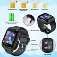 thumbnail image 4 of SHANNA Smart Watch for Kids, Kids Smartwatches Phone with Text and Call, Games Camera Alarm Flashlight Music Player for 3-12 Boys Girls, Black, 4 of 8