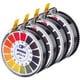 thumbnail image 1 of Universal pH Test Paper Strips pH Test Strips Roll, pH Measure Full Range 0-14 16.4 ft/Roll (4 Rolls), 1 of 5