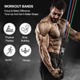 thumbnail image 5 of Resistance Bands,Exercise Bands,Resistance Bands for Working Out with Handles for Men and Women,Workout Bands with Door Anchor and Ankle,Strength Training Home Gym Equipment, 5 of 6