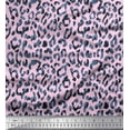 thumbnail image 1 of Soimoi Cotton Poplin Fabric Leopard Animal Skin Print Fabric by The Yard 56 Inch Wide, 1 of 1