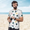 thumbnail image 4 of Wukai Turtles And Corals Print Men's Short-Sleeved Mesh T-Shirt,Quick-Dry Short Sleeve Workout T-Shirt-X-Small, 4 of 8
