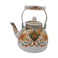 thumbnail image 2 of jifeng Enamel Tea Kettle Comfortable Grip Water Pitche for Kitchen for Friend Decor A, 2 of 9