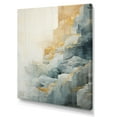 thumbnail image 2 of Designart "Adventure Scene: Waterfall in Gold & Grey I" Waterfall Wall Decor, 2 of 7