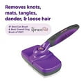 thumbnail image 2 of self-cleaning nail rake comb, 2 of 5