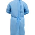 thumbnail image 2 of 10 piezas de ropa de protección desechable, ropa de protección química de una pieza, ropa de aislamiento, película de aire antipenetración no tejida, 2 of 4