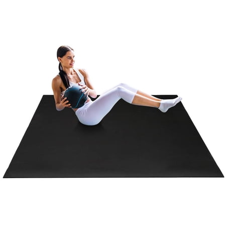 GoDecor 6' x 4' Large Exercise Mat,7MM Thick Anti-Tear Workout Mats for Yoga,Fitness,Stretching