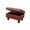 Red, variant on Aukfa 29" Storage Ottoman Bench with Lift Top for Home Office, Leather, Gray
