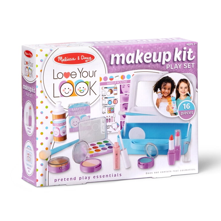 Free Shipping! Melissa & Doug Love Your Look Pretend Makeup Kit 16