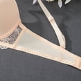 thumbnail image 6 of Sopiago Bras for Women Seamless Sexy Lace Lingerie for Women Slim Fit Big Chest Small Chest Gathered And Sagging Bra Beige,XL, 6 of 7