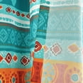 thumbnail image 5 of Lush Decor Boho Watercolor Border Shower Curtain, Multicolor 72" x 72", 5 of 7
