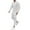White, variant on Miluxas Men's Casual Tracksuit Athletic Sweatsuits Long Sleeve 2 Piece Outfit Running Jogging Sport Suit Sets