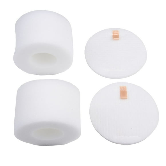 Kits de filtros de espuma y fieltro de larga duración para aspiradoras Shark PowerFins