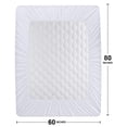 thumbnail image 3 of Protector de colchón impermeable Utopia Bedding Queen White, 3 of 8