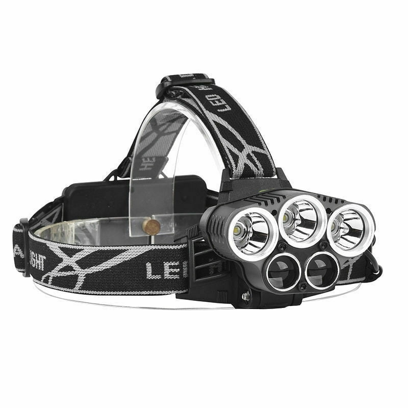 LED Headlamp Headlight Torch Rechargeable Flashlight 18650 Camping