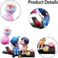 thumbnail image 4 of Getwin Cute Car Decor,Adorable Couple Figurine,Car Couple Decoration Couple Car Ornament Car Interior Accessories for Car Home, 4 of 5