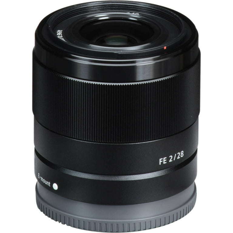 SEL28F20 FE 28mm F2 Full-frame E-mount Prime Lens - Walmart.com