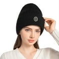 thumbnail image 3 of QQAMB Women Men Heated Beanie Hat,Electric Rechargeable Warm Winter Heated Fleece Cap, 3 of 6