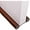 Brown, variant on Adjustable Under Door Draft Blocker 37 Inch for Double Doors - Noise Reducing & Dust Resistant Insulation Strip, Brown