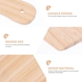thumbnail image 5 of LABSERRON Beige Wood Pizza Peel Multipurpose Handle Cutting Baking Serving, 5 of 10