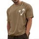thumbnail image 1 of Men's T-shirt T-shirts Graphic Text Pool3D Printing Street Casual Short Sleeve Printed Clothing Basic2XL, 1 of 4