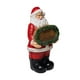 thumbnail image 3 of Figura Santa Claus Con Feliz Navidad Adornos Resina, 3 of 9