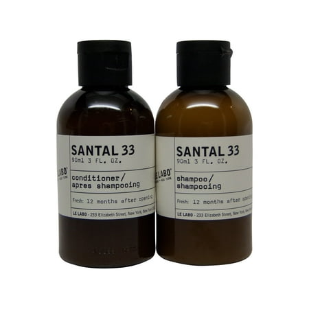 Le Labo Santal 33 Shampoo & Conditioner lot of 2 (1 of each) 3oz (Best Le Labo Scent)