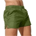 thumbnail image 4 of Kakii Mens Swim Trunks Elastic Waist Summer Beach Shorts Low Waist Bathing Suit Swimwear with Pockets, 4 of 6