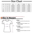 thumbnail image 5 of SDNall Womens Tops Short Sleeve V-neck Tops Working Printing T-Shirt Blouse, 5 of 9