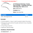 thumbnail image 2 of A/C Discharge / Suction Hose Assembly - Compatible with 2002 - 2003 Dodge Ram 1500 3.7L V6, 2 of 2