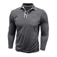 thumbnail image 4 of pstuiky camisa de manga larga para hombre, Cárdigan informal de manga larga con botones y bolsillo para hombre camisetas de hombre m, 4 of 7