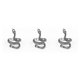 thumbnail image 3 of sweethay Anillos de tamaño ajustable modelado gótico abierto amistad anillo hombres aleación joyería suministro para adornos plata antigua Type1 NO1, 3 of 6