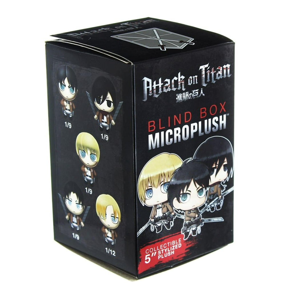 Attack on Titan Blind Boxed 3" Microplush - Walmart.com - Walmart.com