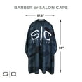 thumbnail image 5 of StyleCraft Professional Barber Camo Design Water Resistant Hair Cutting Cape One Size, 5 of 5