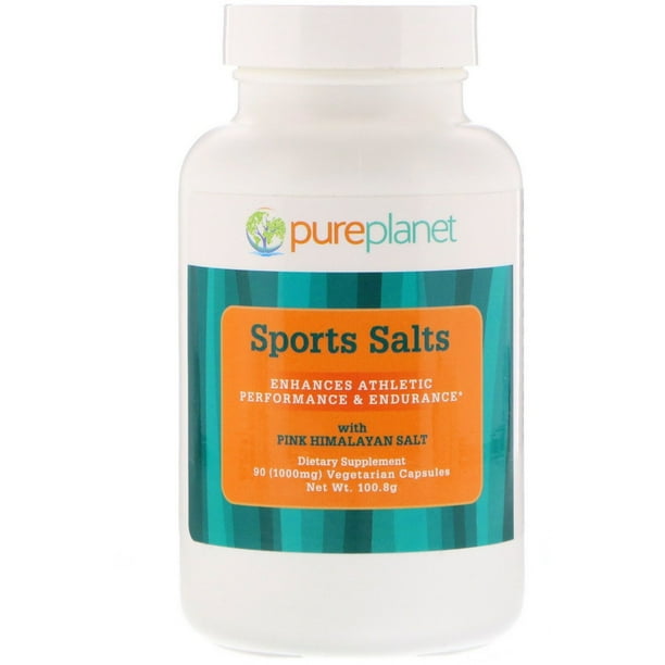 Pure Sports Salts, 1,000 mg, 90 Vegetarian Capsules Walmart