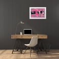 thumbnail image 3 of Butcher, Sarah 14x11 White Modern Wood Framed Museum Art Print Titled - Pink Cows 1, 3 of 4