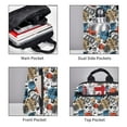 thumbnail image 4 of Naloa French Food Print Lightweight DayBackpack Suitable for school, work, shopping, travel, etc., 4 of 5