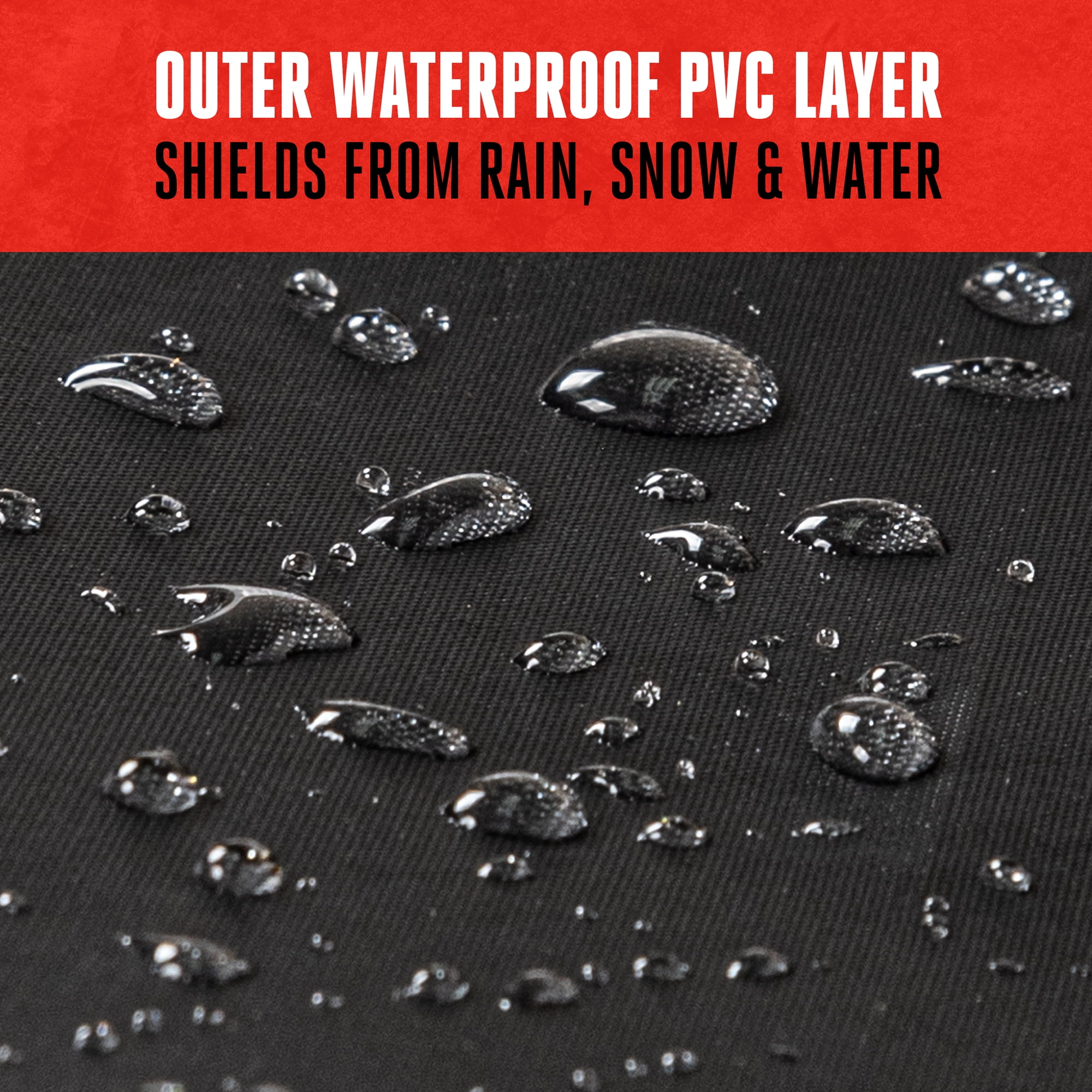 Motor Trend SportsFlex All Weather Waterproof Motorcycle Cover Breathable Durable Protection