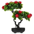 thumbnail image 5 of CoudarTitie Artificial Fruit Tree Bonsai Multifunctional for Coffee Table Garden Bedroom Rich Fruit, 5 of 9